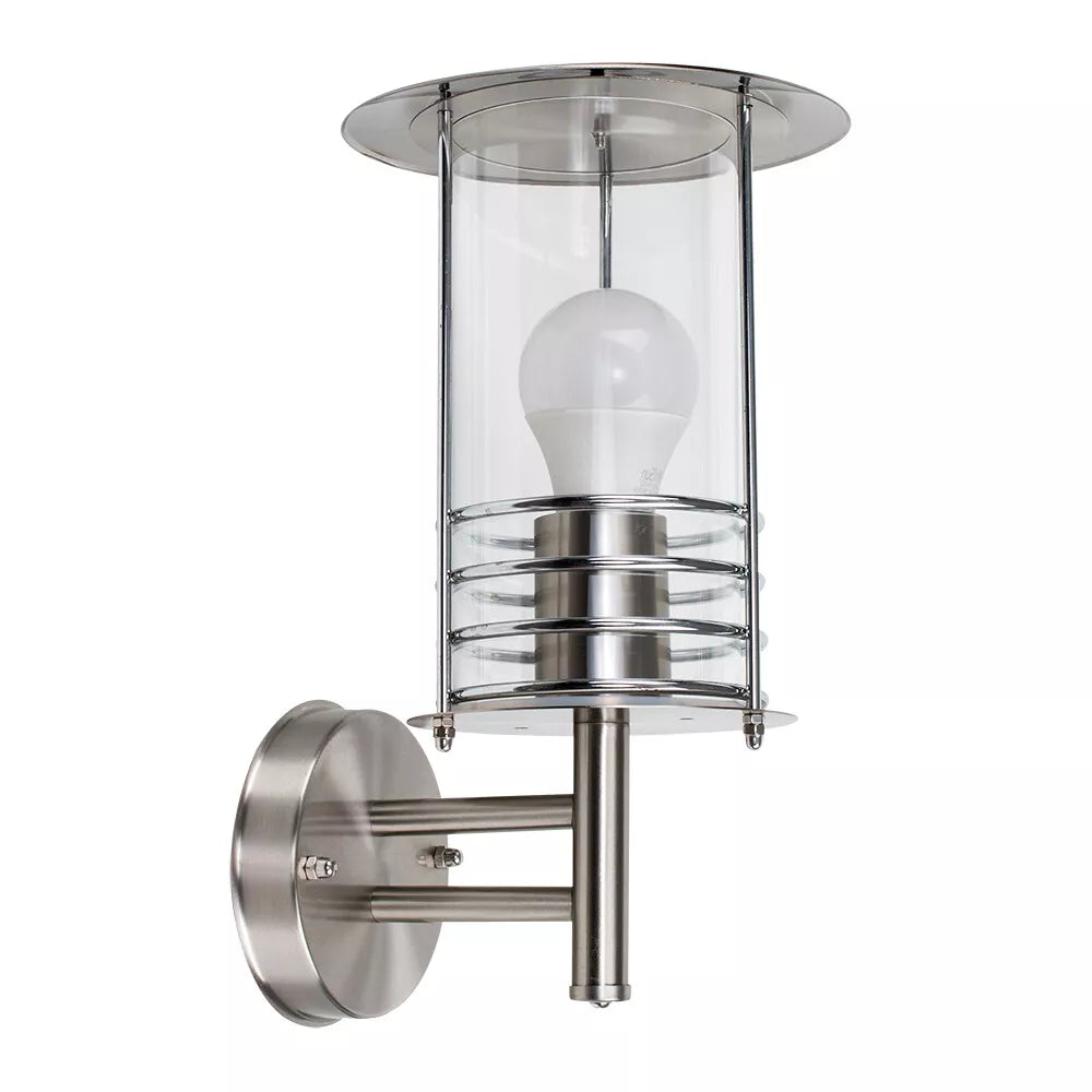 Mounted LED patio light with modern design


