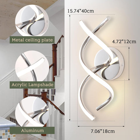 LED Wall Light for UK Hallway

