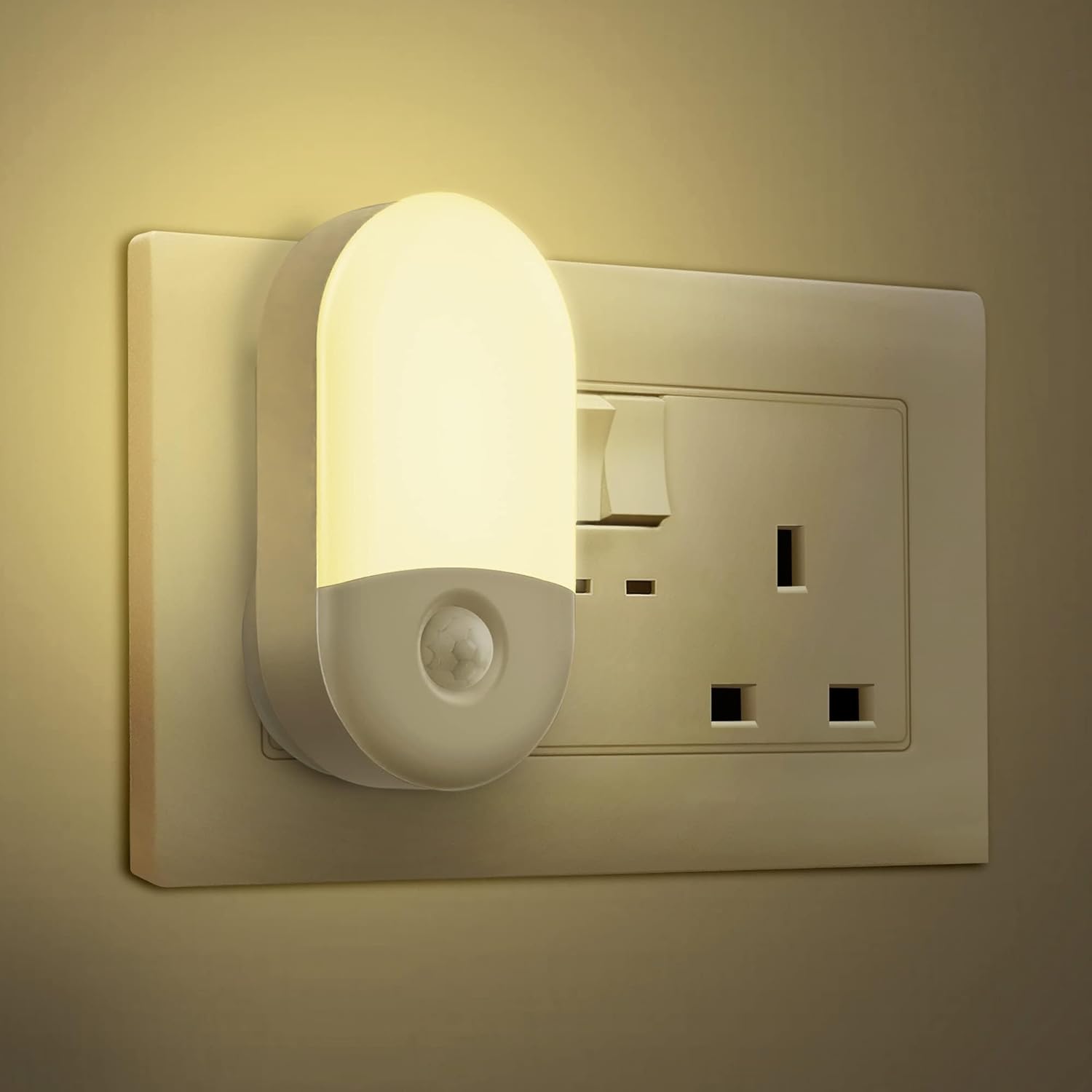 LED motion sensor night light 2 pack

