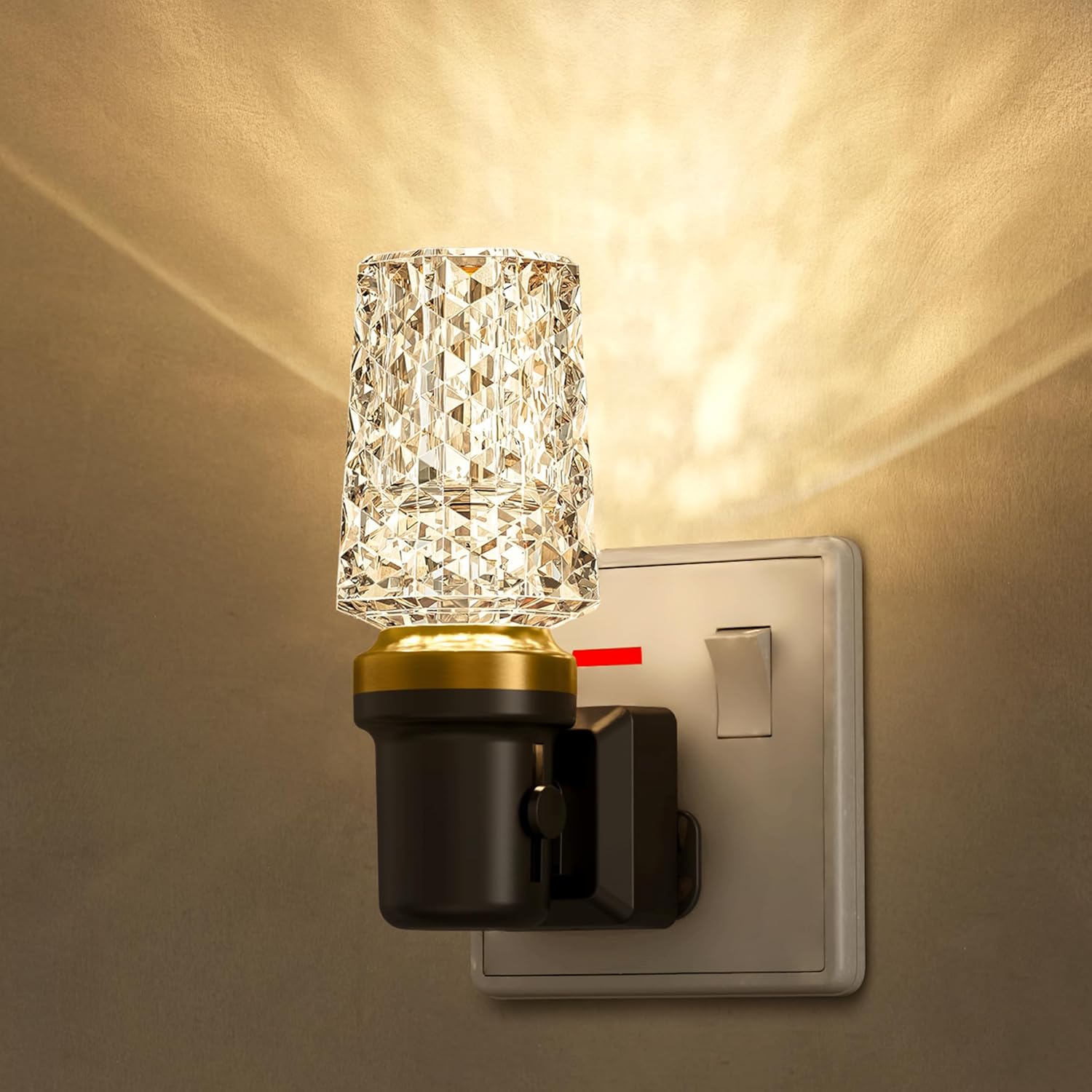 LED night light plug in with dusk to dawn sensor

