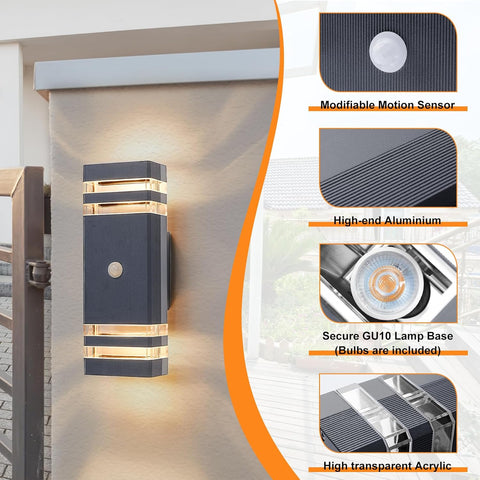 LED outdoor security light for porch

