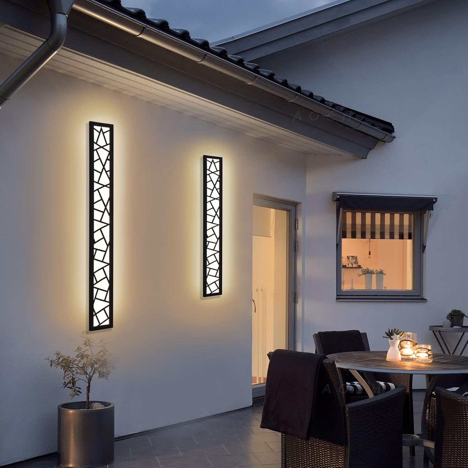 LED wall light for garden

