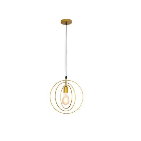 Pendant Light with Minimalist Industrial Design


