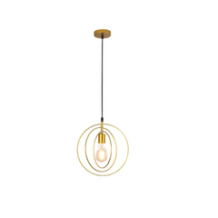 Pendant Light with Minimalist Industrial Design


