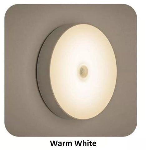 USB rechargeable night light charging with included cable

