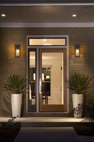 Matte finish outdoor light

