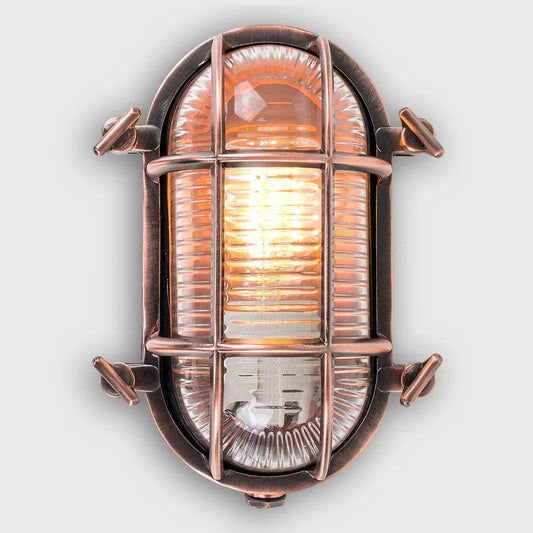 IP64 outdoor wall bulkhead light for UK homes

