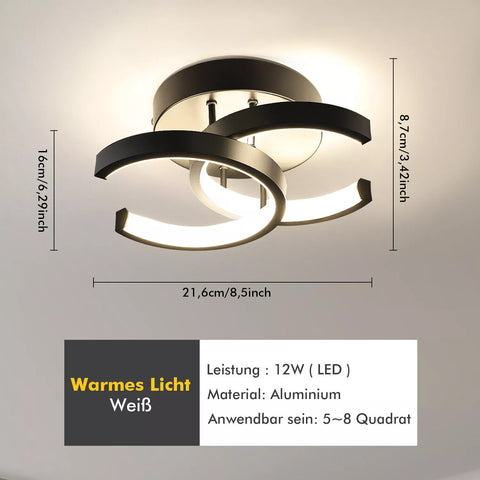 Black ceiling light fixture for UK homes



