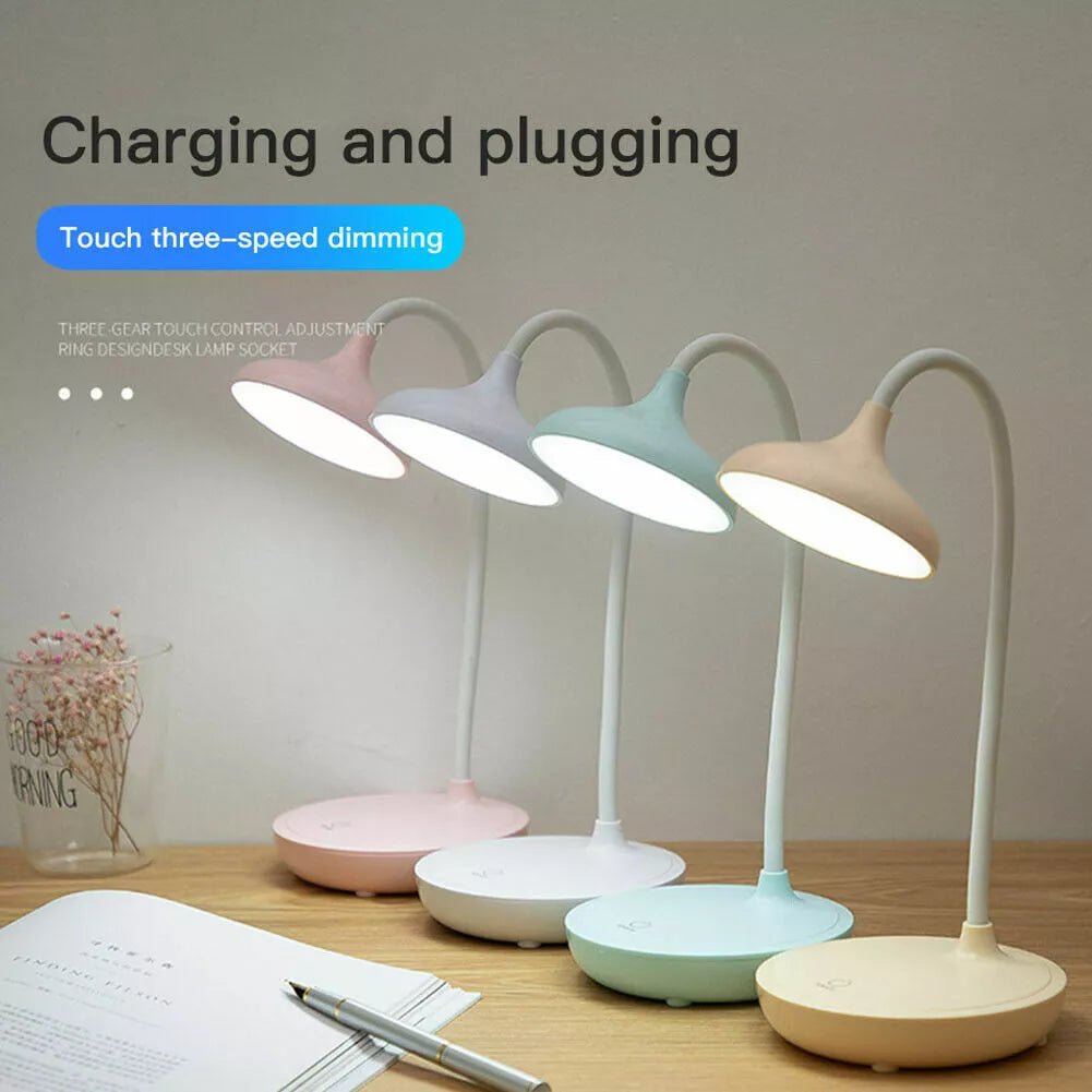 Modern 20 LED Flexible Dimmable Touch Desk Light in UK - Shop now