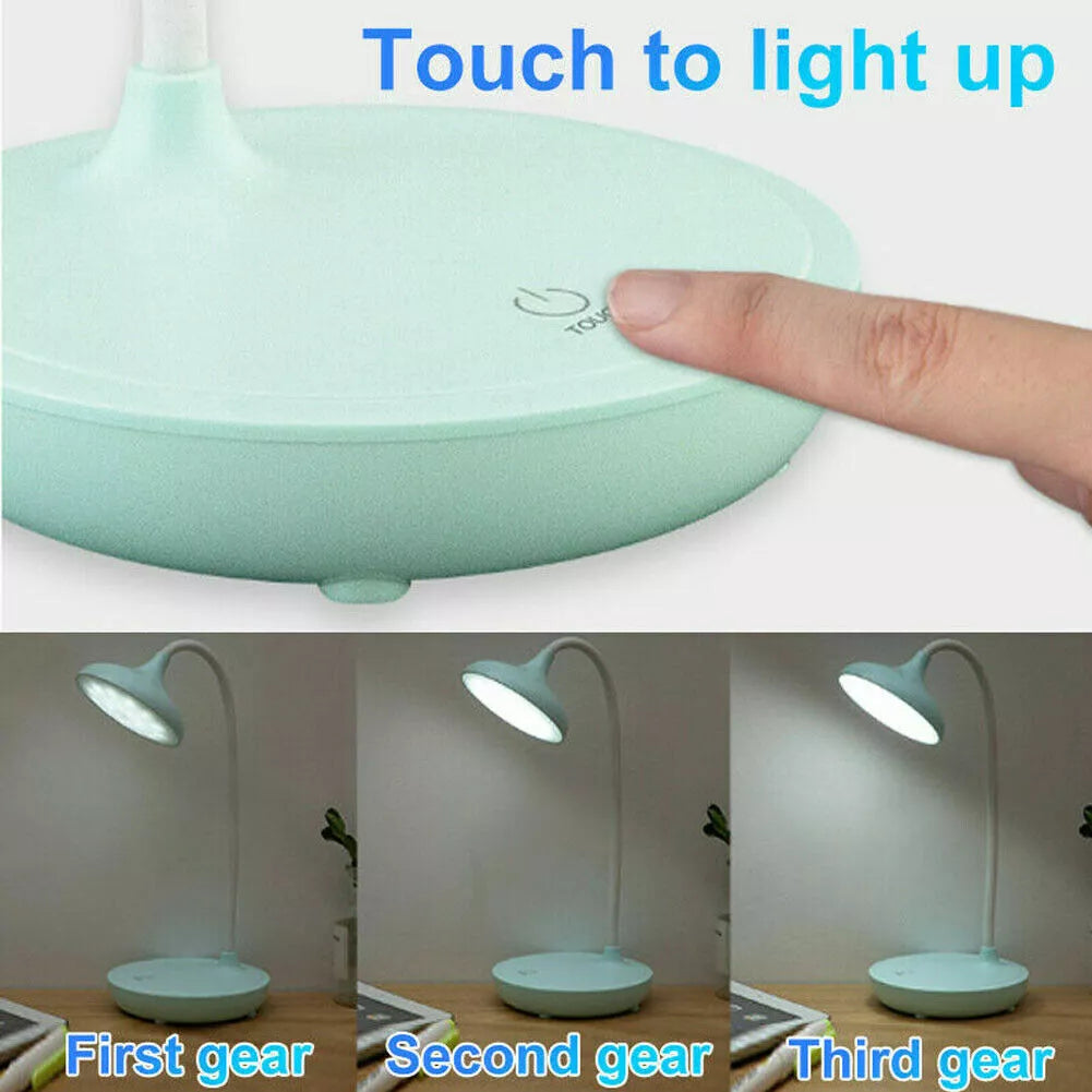 Modern 20 LED Flexible Dimmable Touch Desk Light in UK - Shop now