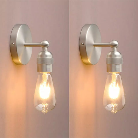Matte Black Industrial Wall Lights for Bedroom

