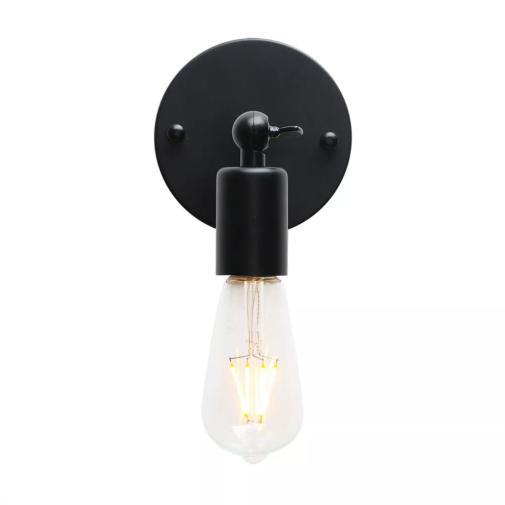 Modern 2 Pack Vintage Industrial Wall Sconce Lights in UK - Shop Now!
