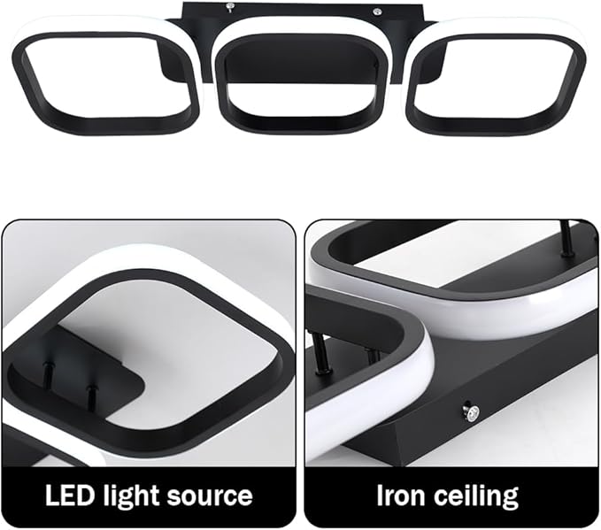 Ultra-slim modern LED ceiling lamp

