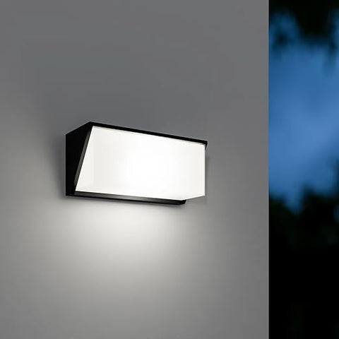 Stylish Outdoor Wall Light with Energy-Efficient LED

