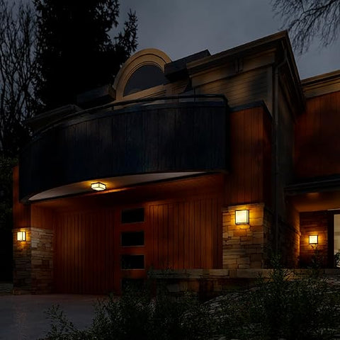 Durable LED Wall Light for Building Exteriors


