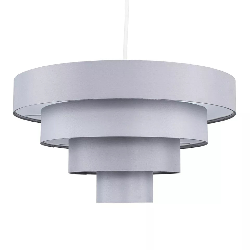 Four-tier ceiling light cover for pendant fixtures


