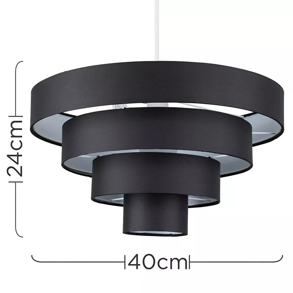 Stylish 4-tier ceiling light shade UK

