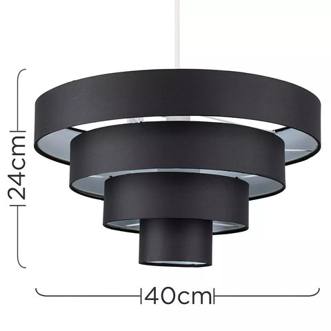 Stylish 4-tier ceiling light shade UK

