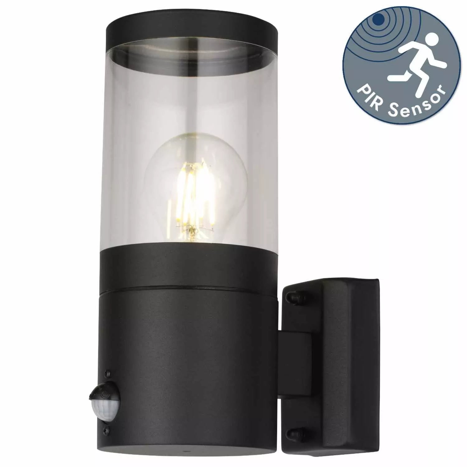 Waterproof outdoor PIR sensor light set

