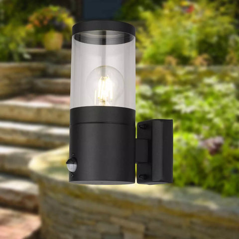 Outdoor lights activated by motion

