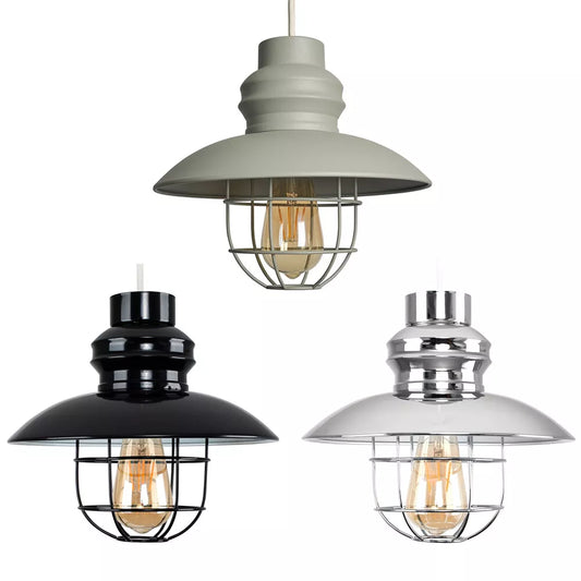 Modern Ceiling Lighting Shade for Bedroom, Hallway, Office, Café, Restaurant - Industrial Light Shade Ceiling Pendant