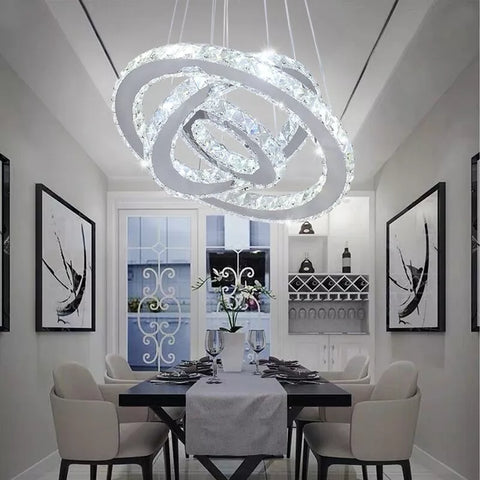 Light fixture turned off showing elegant design


