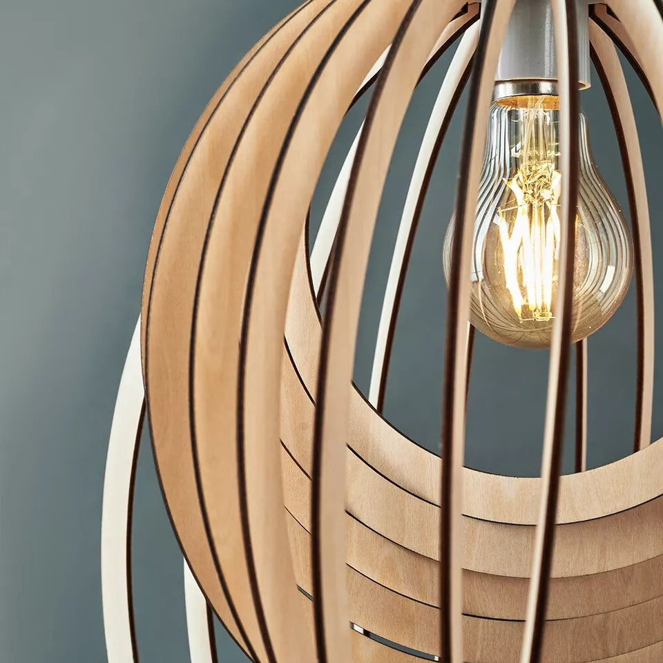 Elegant spiral design light cover for ceiling
