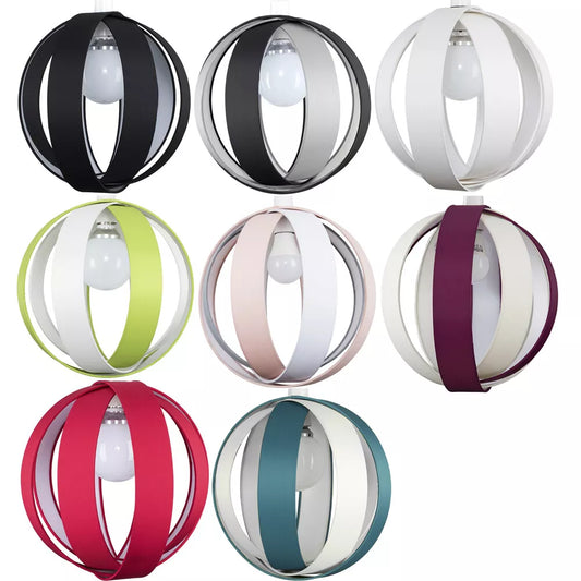 Modern Fabric Cocoon Style Ceiling Light Shade | Pendant Lights, Home Décor & Improvement Essential
