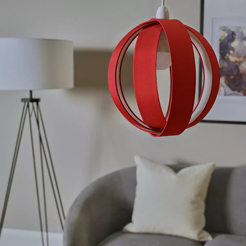 Warm Pink Ceiling Light Shade for Cosy Homes UK

