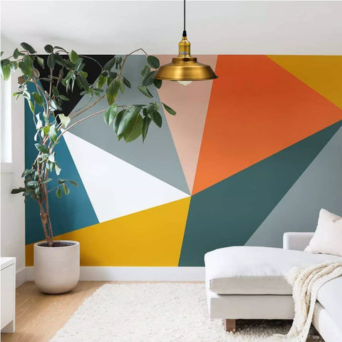 Modern retro metal light fixture

