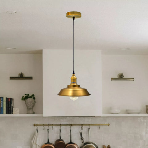 Adjustable height hanging pendant lamp

