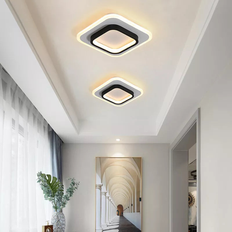 Small Gold Ceiling Light – Perfect for Porch & Hearth Spaces


