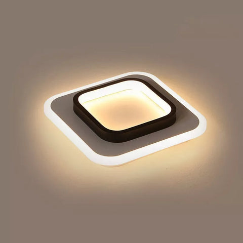 Warm white LED ceiling fixture for UK interiors


