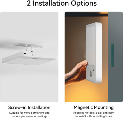 Cordless Ceiling Light for Easy Installation

