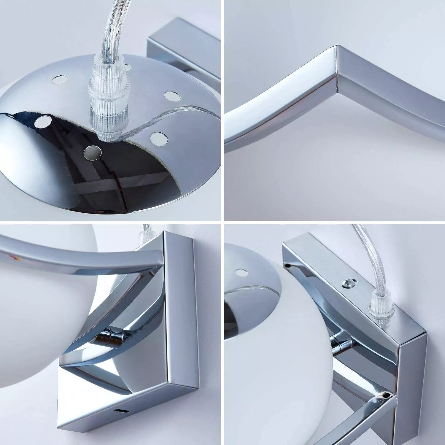 Buy Modern Glass Ball LED Wall Lamp in UK- Shop Now!