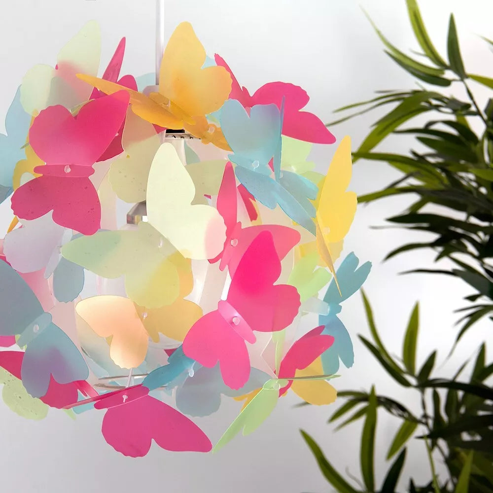 
Modern butterfly ceiling pendant light shade UK
