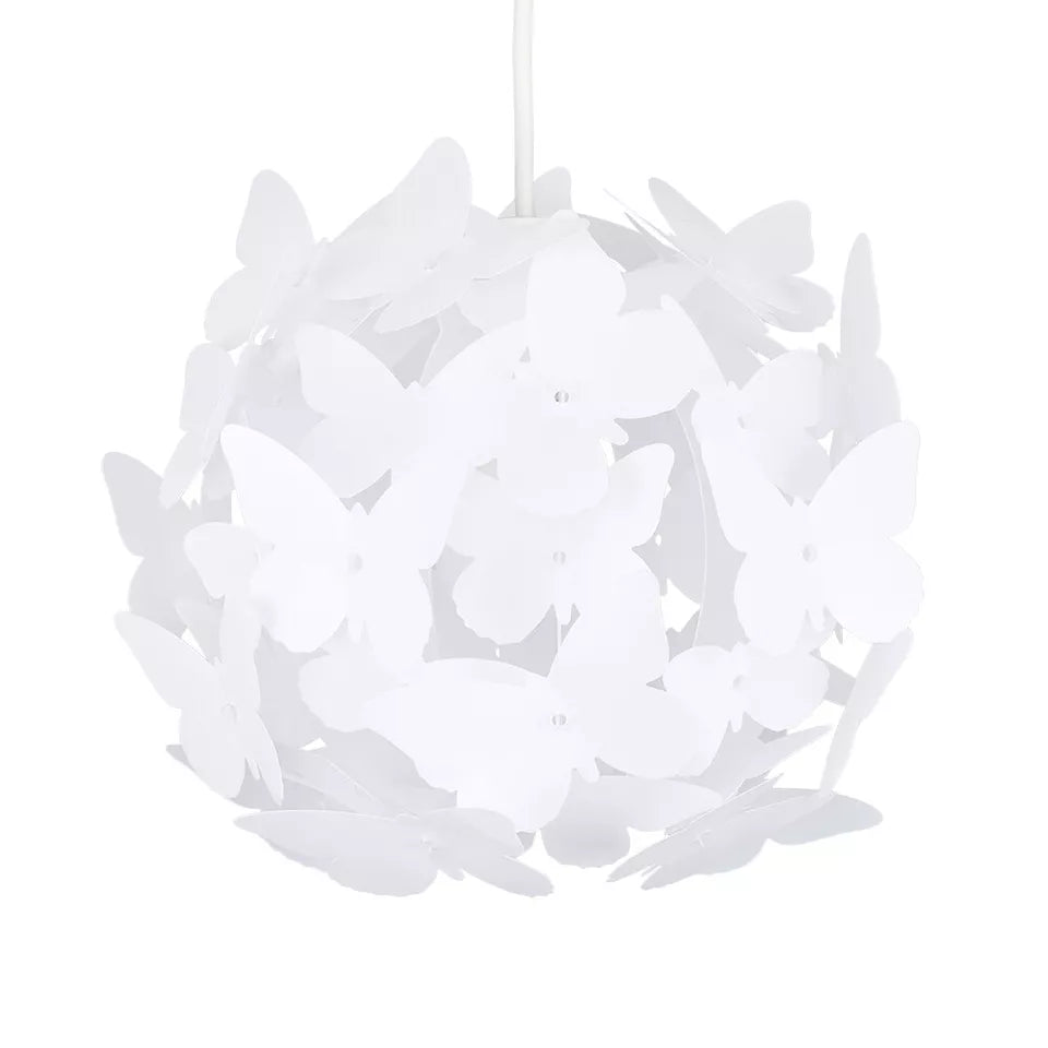Multi-coloured butterflies light shade by Alpha Lights
