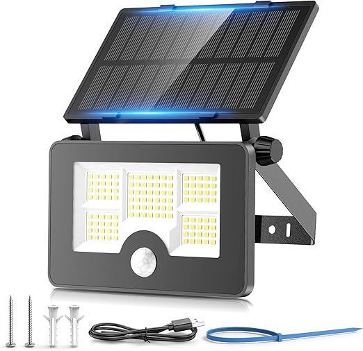 Modern Outdoor Motion Sensor Solar Security Light in UK - Shop Now!