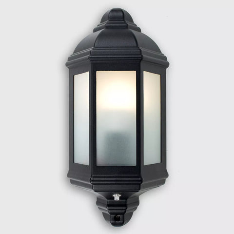 Modern Outdoor Security Bulkhead Wall Light Dusk Dawn / PIR Motion Sensor Lamp
