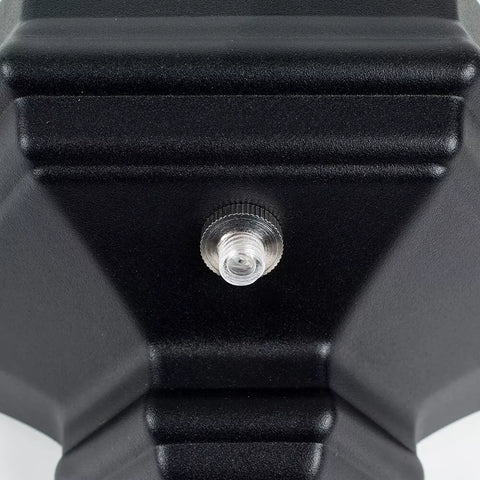 Side view of mounted wall light with frosted diffuser

