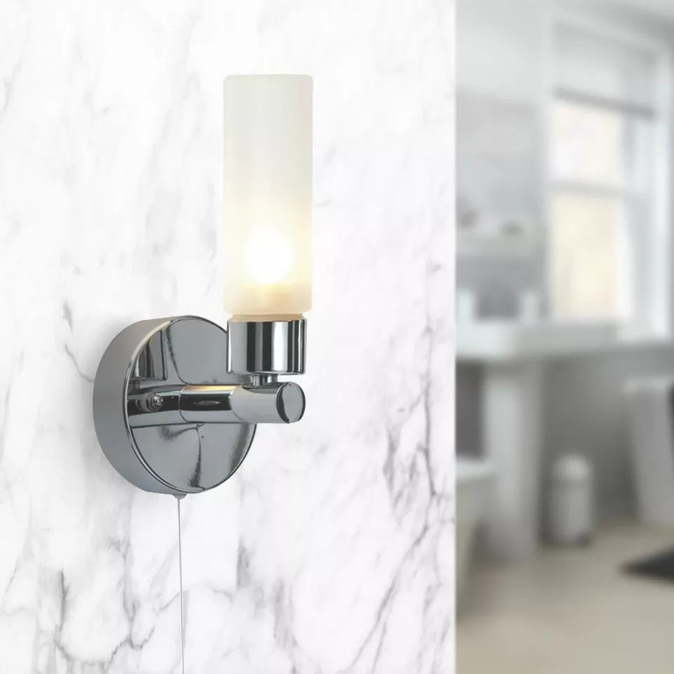 IP44 bathroom wall light providing stylish illumination

