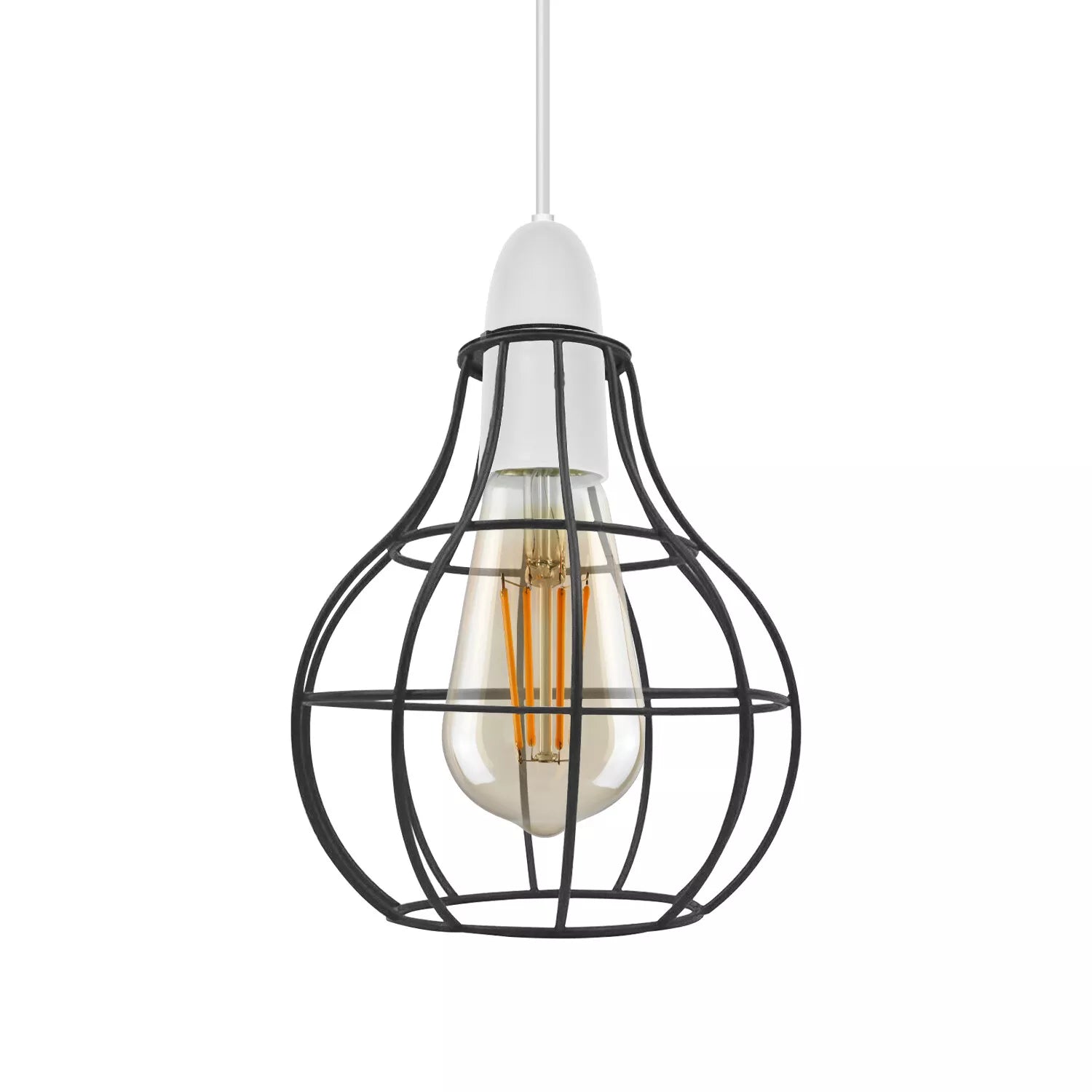 Brushed copper ceiling light shade with vintage appeal


