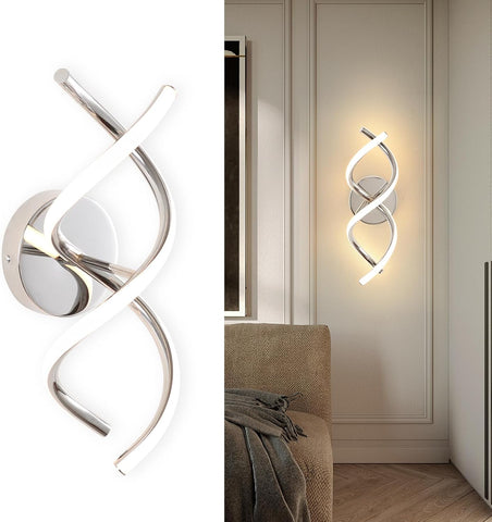 Modern Spiral LED Wall Lamp

