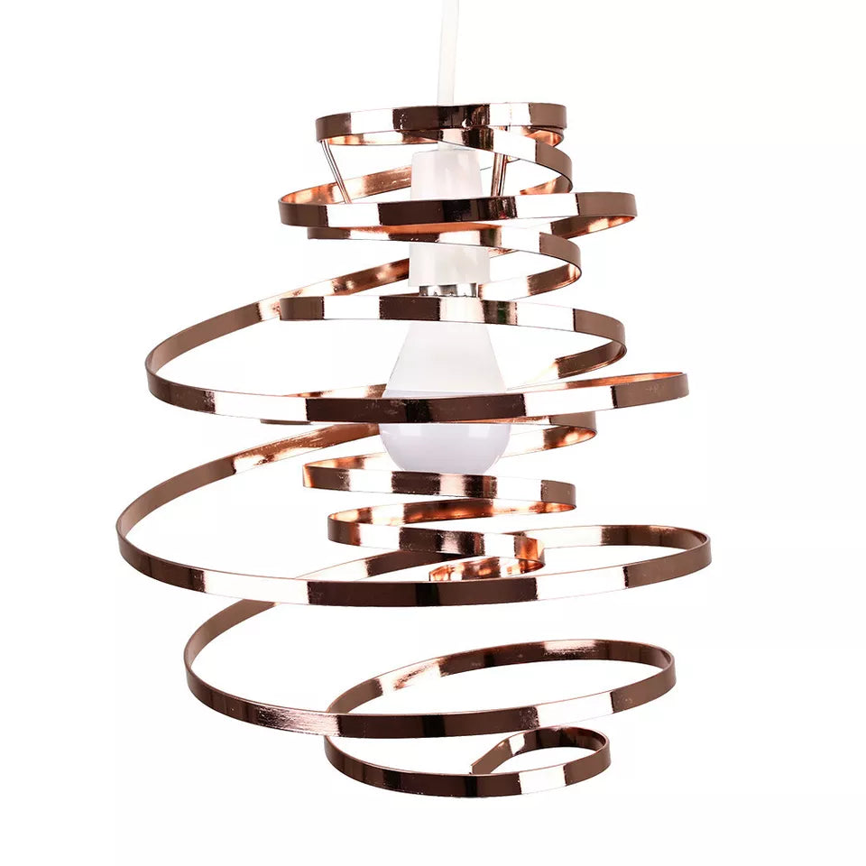 Decorative ceiling shade enhancing modern interior décor