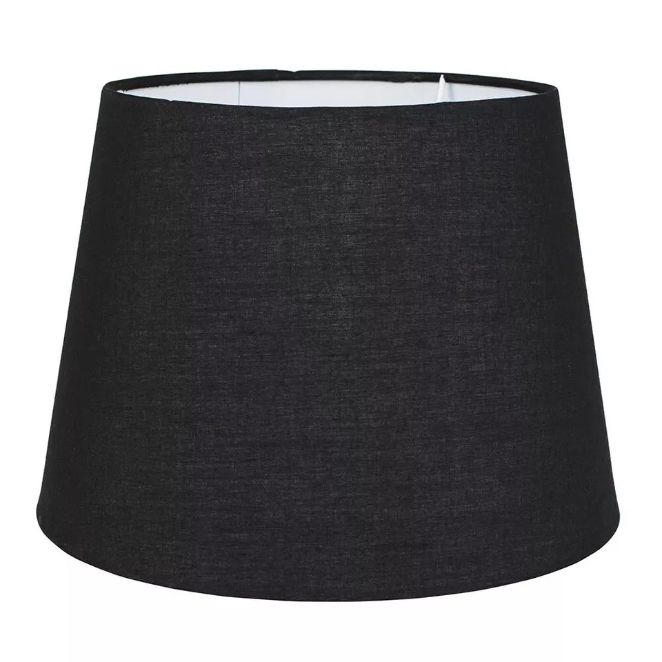 beige tapered lampshade design
