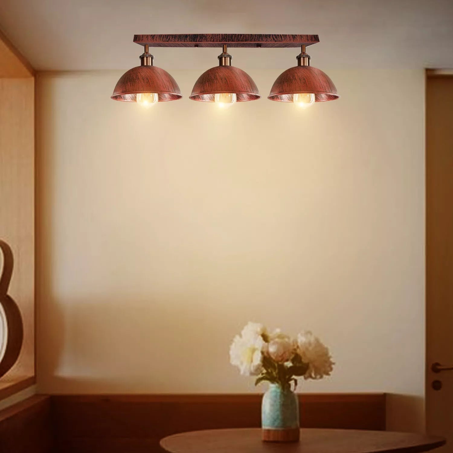 Modern Vintage 3-Way Ceiling Pendant Light in UK - Shop Now!