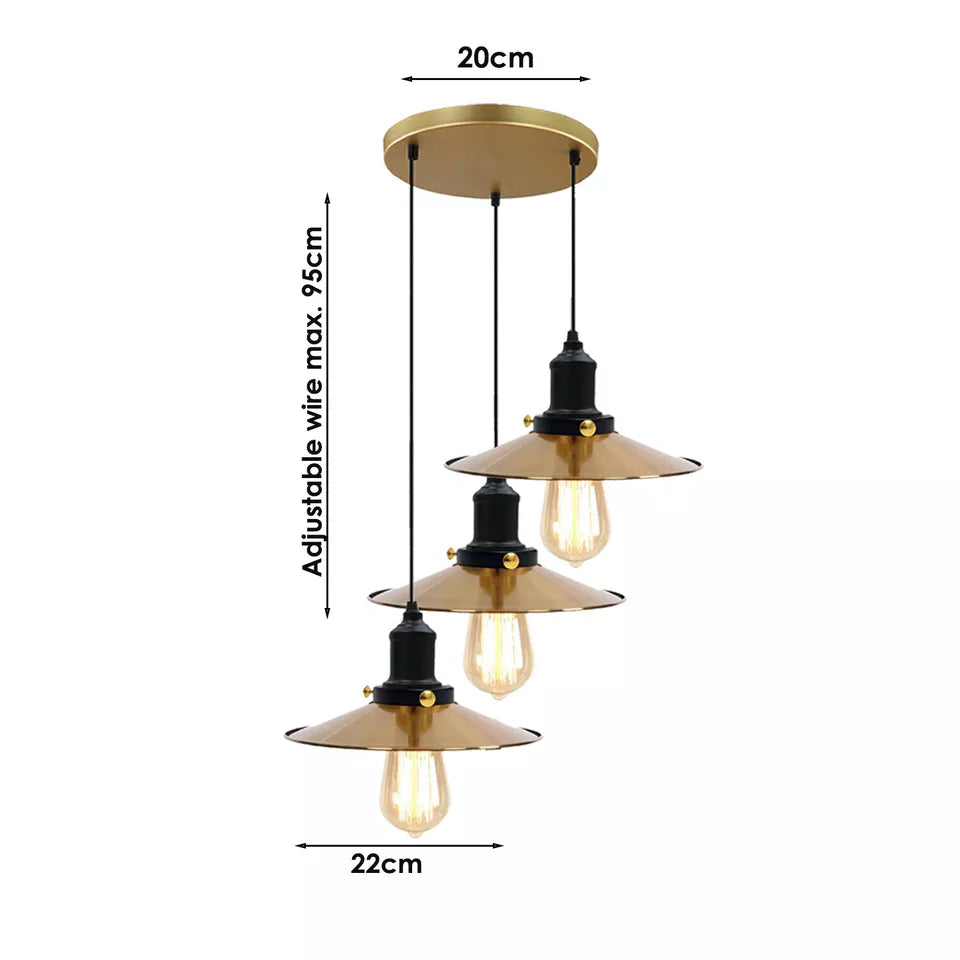Modern Vintage Metal Ceiling Pendant Shade in UK – Upgrade Today!