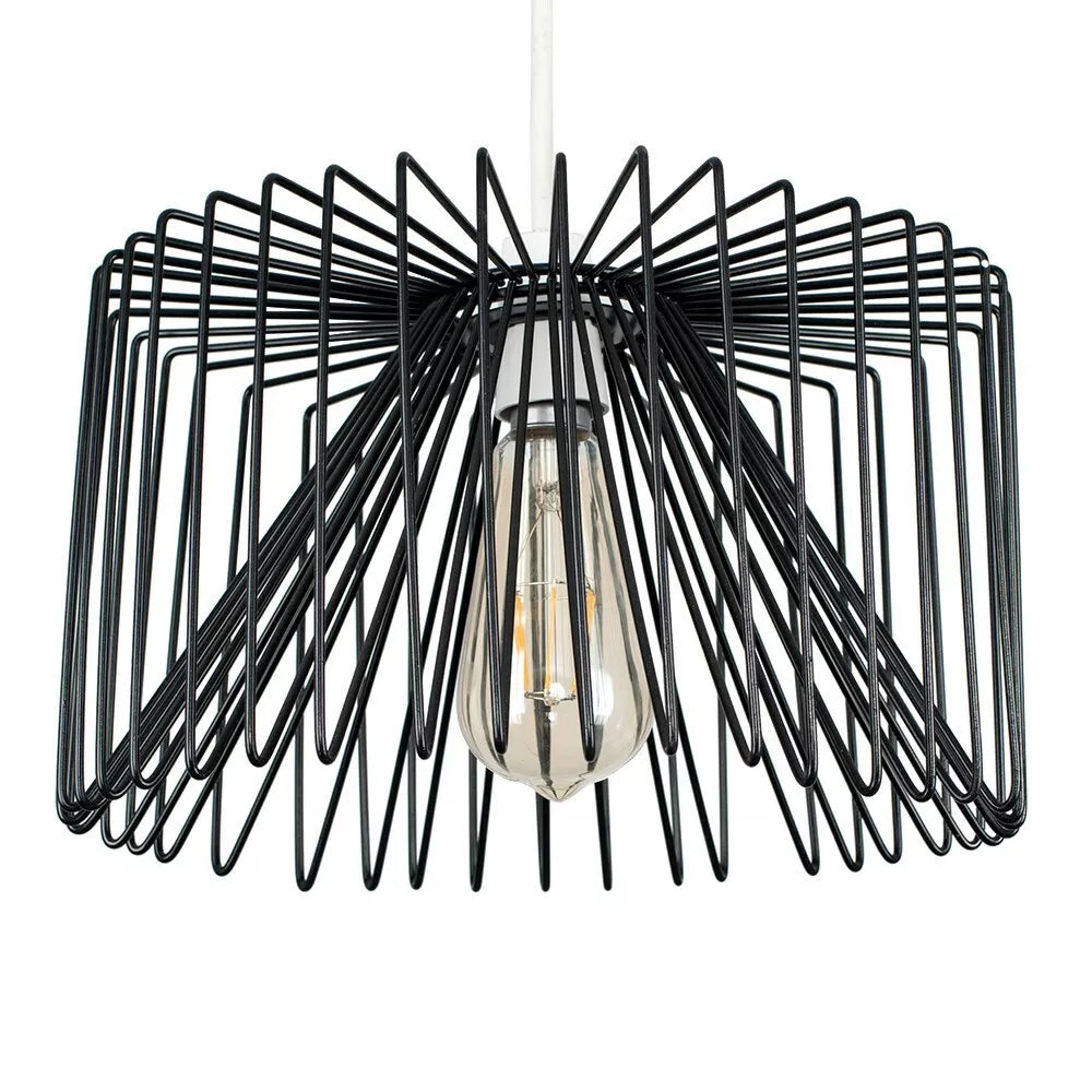 Modern industrial ceiling light shade
