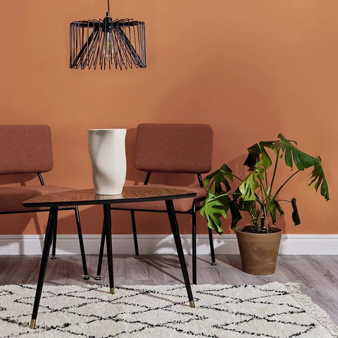 Easy fit wire cage lampshade for pendant lights
