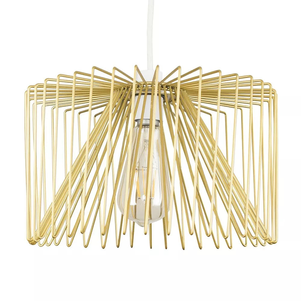 Easy to install industrial light shade
